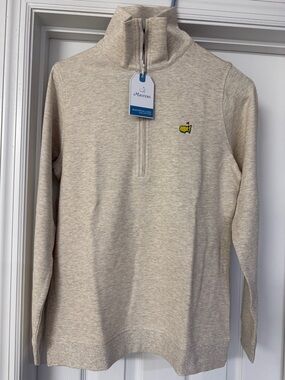 2026 Masters Magnolia Lane Collection Ladies 1/4 Zip Pullover In Stone!!🔥🔥🔥